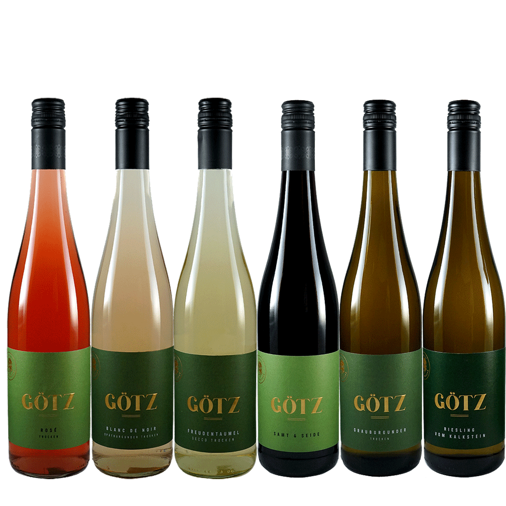 Herbstzauber Weinpaket mit je 2 Flaschen von 6 verschiedenen Sorten